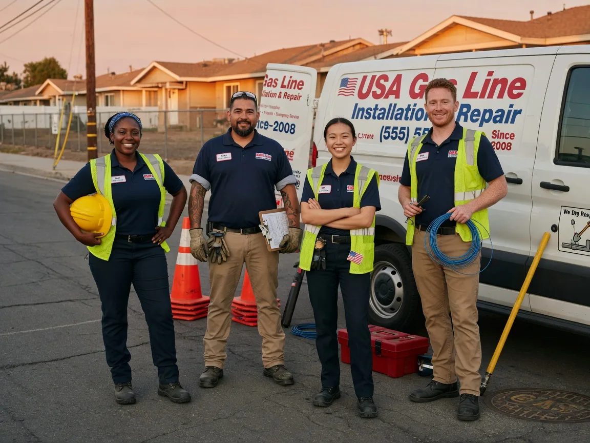 Gas Line Installation company in Cook Springs, AL
